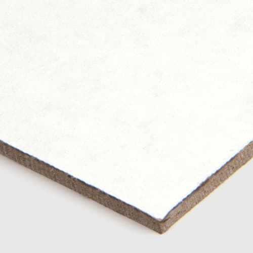 White chipboard